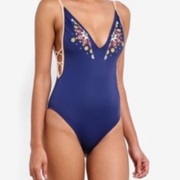Topshop One Piece Swimsuit - Picture 2 of 5
